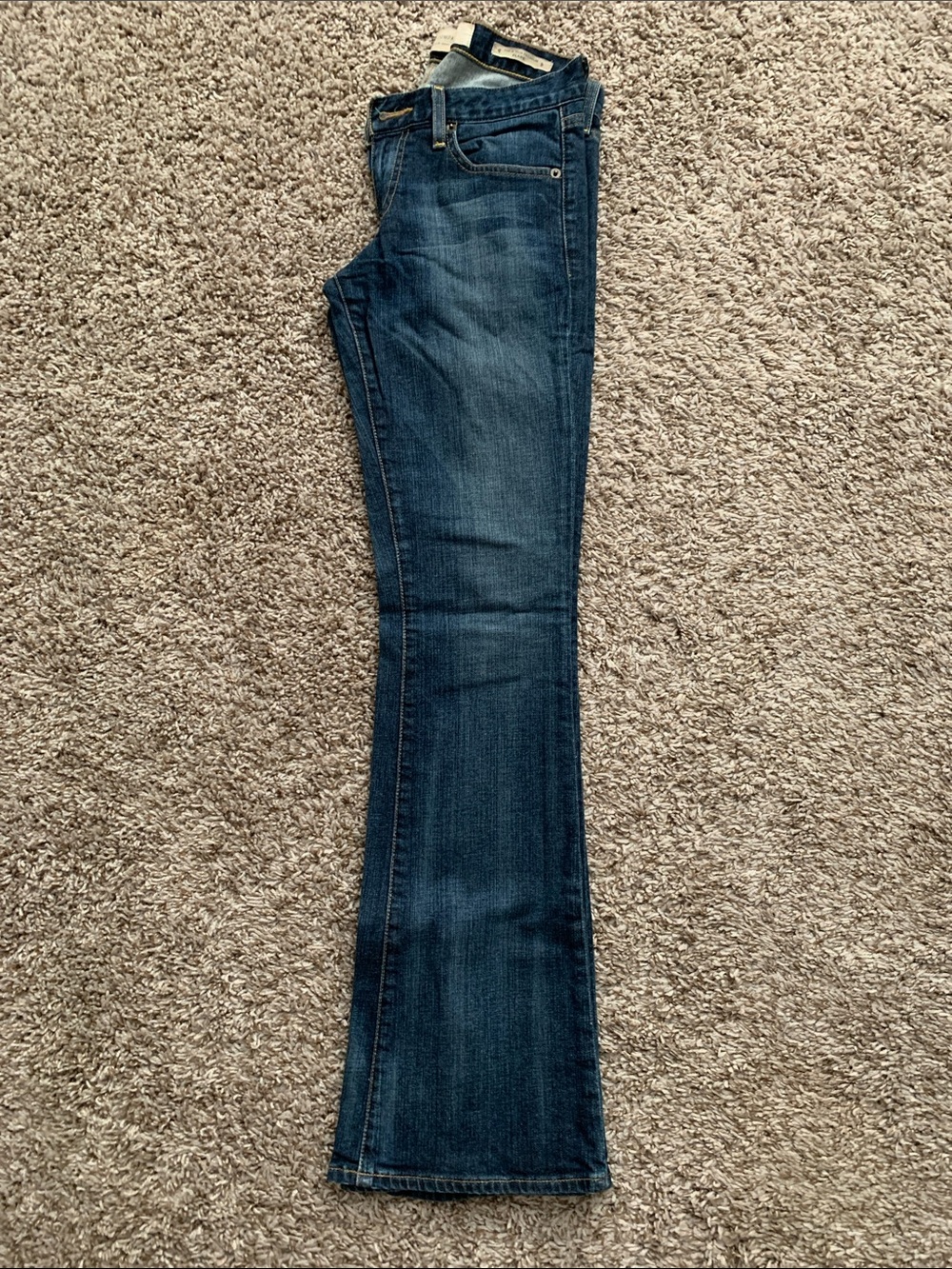 New York & Company Dark Blue Flare Jeans